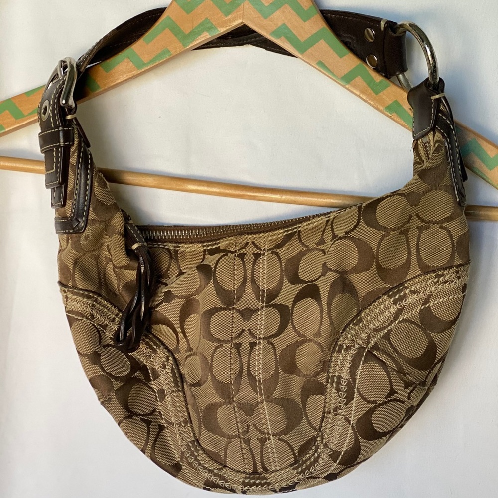 Coach Signature Logo Handbag
